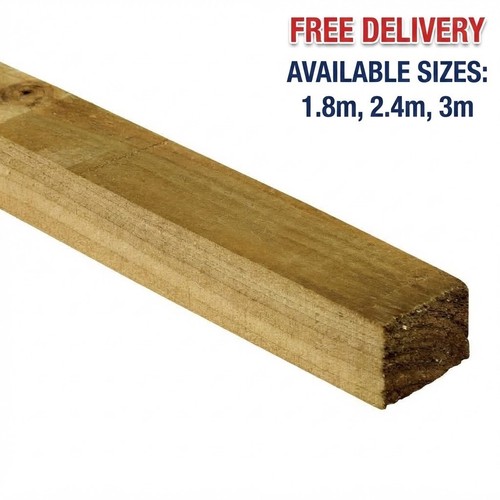 Treated sawn timber - treated, 47x47mm