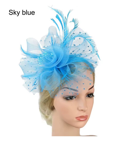 Women fascinator hat mesh - women,