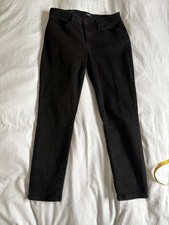 NYDJ Alina Black Skinny Jeans