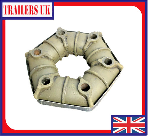 Rubber doughnut coupling - doughnut,