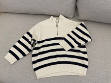 Arket Kids Cotton Quarter Zip