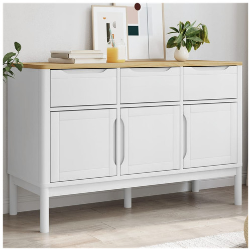Sideboard white 114x43x74 - 114x43x74, cm