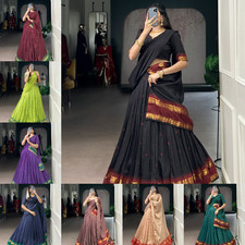 Pure Chanderi Silk Lehenga