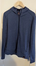 Isobaa superfine merino full zip, large, men's hoodie 260 gm, new without tags