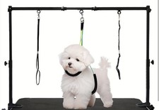 Dog Grooming Arm with Clamp, H-Shape Adjustable Dog Grooming Table Arm (174)