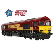 Bachmann 50-000ASF Class 66 No. 66096 EWS Maroon Gold DCC Sound Fitted New