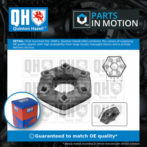 Propshaft joint fits ford - fits,