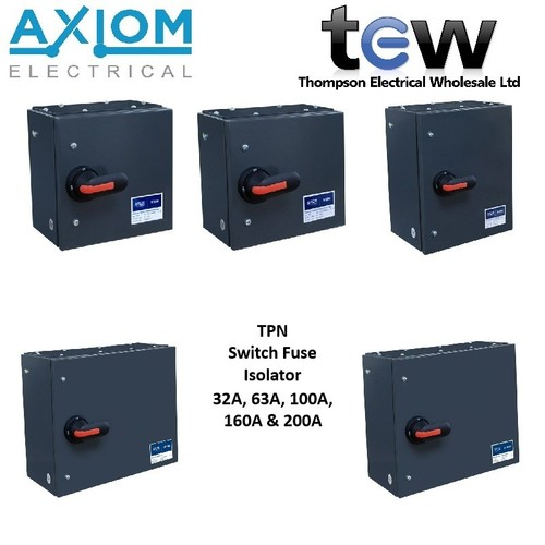 Metal industrial switch fuse - industrial,