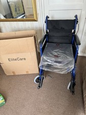 Elite Care Wheel Chair Excellent Condition. Boxed