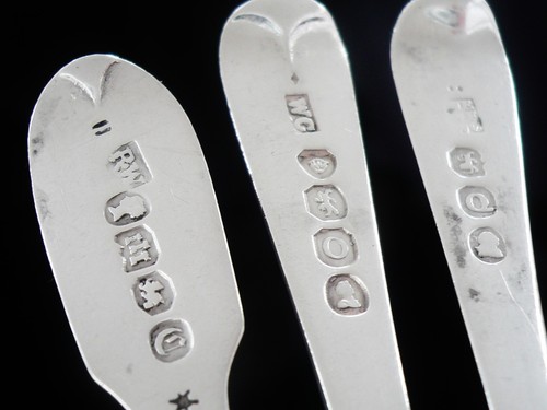 Antique sterling silver - sterling, salt