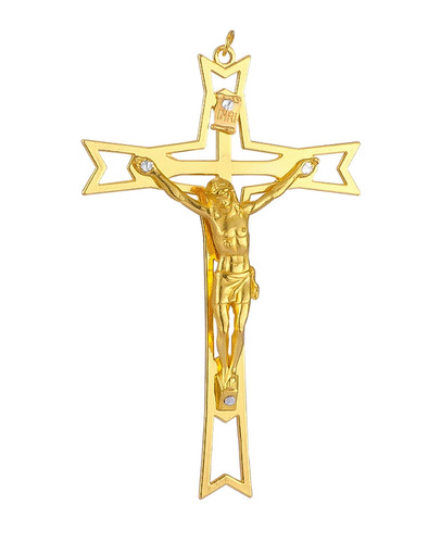 Crucifix cross pendant inri - cross,