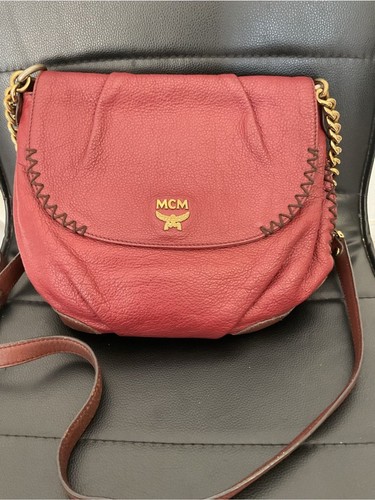 Mcm burgundy pebbled - mcm,