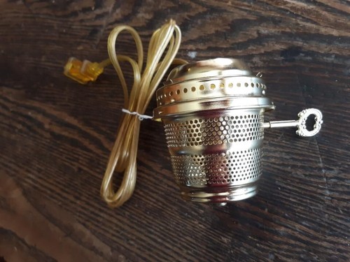 Brass electric burner fit - brass,