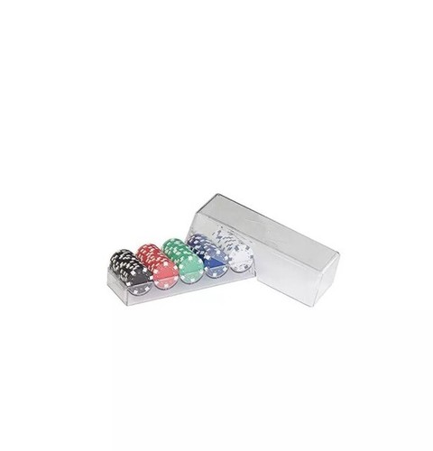 100 piece acrylic poker chip - poker,