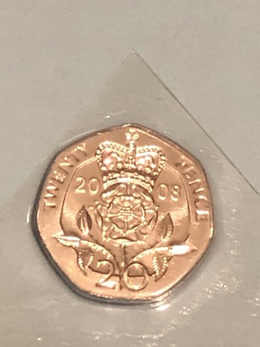 2008 20p twenty pence tudor - 2008,