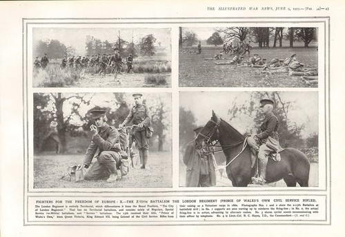 1915 wwi print 2 15th - ~, 2/15th