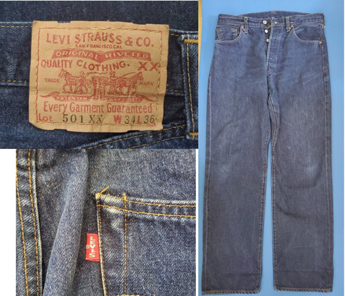 Levis 501 denim jeans bige - levis,