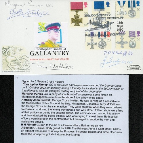 George cross winners - winners, 5