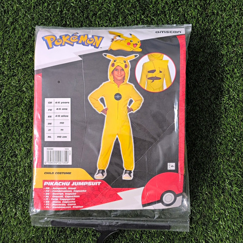 Amscan pokémon pikachu - pikachu, yellow