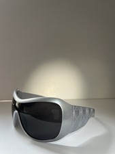 Oversized Silver Frame Rounded