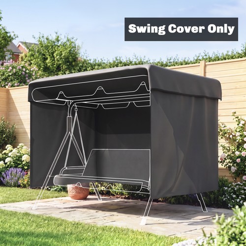 Large patio swing chair - patio, cover