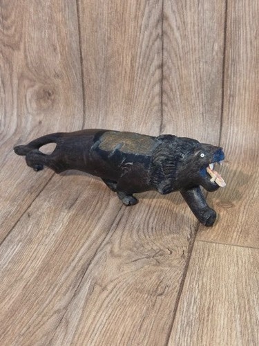 Vintage carved african - carved, ebony