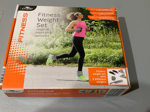 Crane fitness weight set ankle - weight,