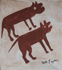 Bill Traylor Signed Outsider
