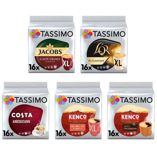 Tassimo black coffee selection - tassimo,