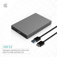 Macbook Pro, iMac, 250GB Portable External SSD, USB 3.0 :: Bootable, Plug n Play