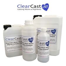 Casting Resin Water Clear. Jewellery Making & Embedding - 500g 1kg 2kg 5kg
