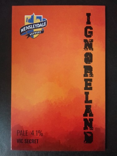 Wensleydale brewery hand pump - brewery,