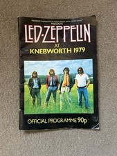 LED Zeppelin 1979 Knebworth