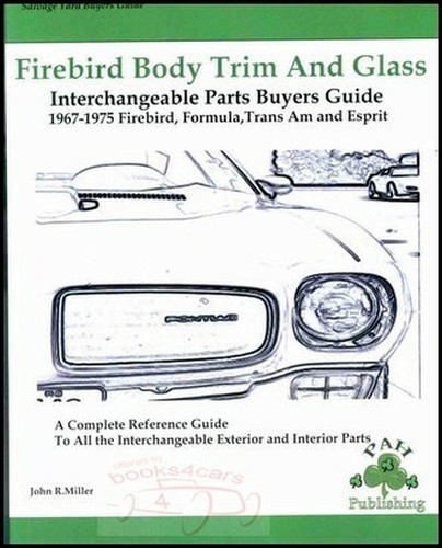 Pontiac firebird parts manual - firebird,