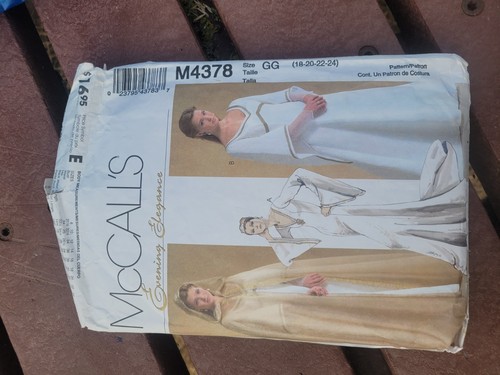 Mccall m4378 evening - m4378,