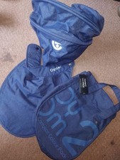 Babystyle Oyster 2 Oyster Max Carrycot Colour Pack Blue Hood Apron