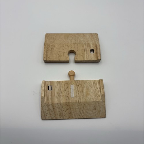 Wooden train track road ramp - wooden,
