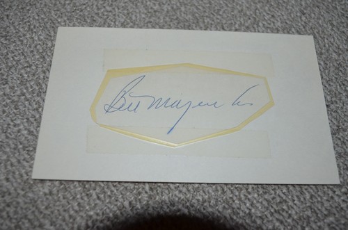 Bill mazeroski signed cut - mazeroski,