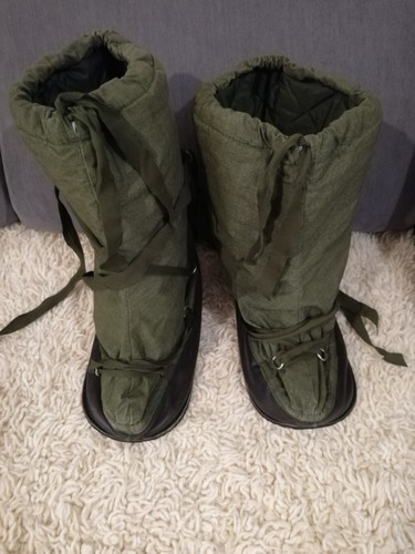 Military winter felt boots