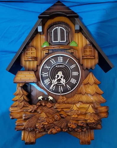 Vintage wooden kaiser cuckoo - vintage,