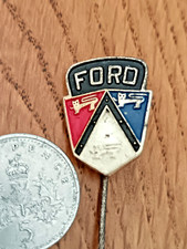 Rare Vintage Ford  Enamel   Lapel Pin Badge Sheild logo 1950's/60's