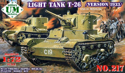 217 soviet t 26 wz - 1:72,