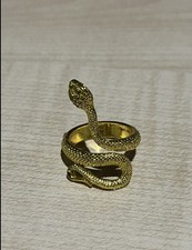 Gold Snake Ring