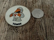 Vintage Wombles pin badge - Tomsk￼