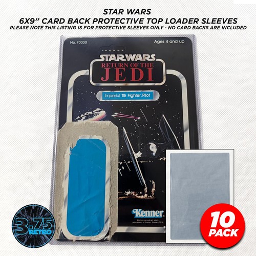 Star wars card - star, back