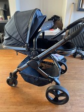 iCandy Peach Stroller and Carrycot - Phantom / Navy Check 