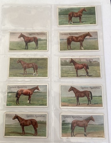 Ogdens 1907 racehorses - ogdens,