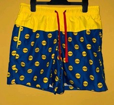 mens Lidl Blue & yellow swim