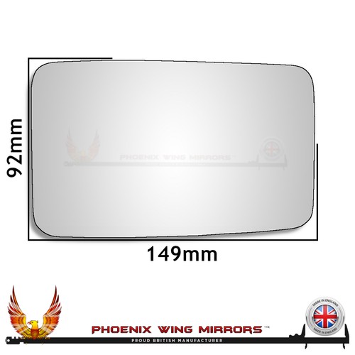 Wing door mirror - door, left
