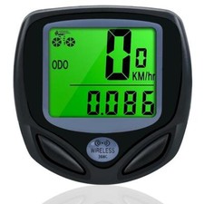 Wireless Bike Speedometer Computer Speedo MTB Cycling Odometer LCD Waterproof